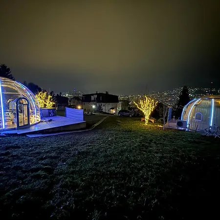 Campismo de Luxo Cupola Glamping Dome Saraievo