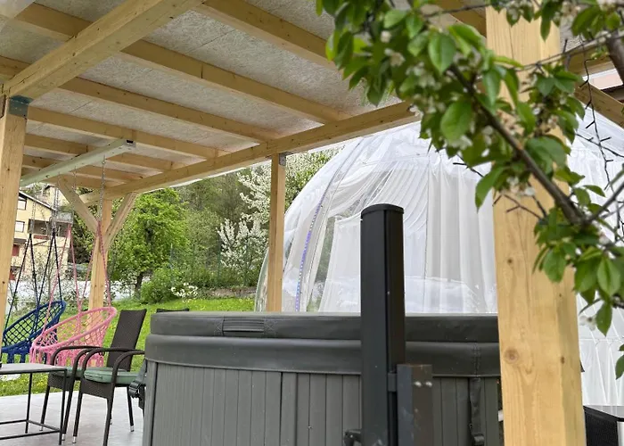 Luxussátor Cupola Glamping Dome Szarajevó